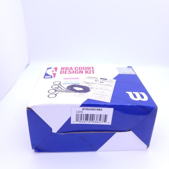 NBA Wilson Court Design Kit New Sealed NBA Chalk Stenciling Kit WTBA2001NBA New - Picture 7 of 8